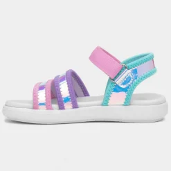 Holkham Girls Multi Easy Fasten Sandal*Walkright Hot