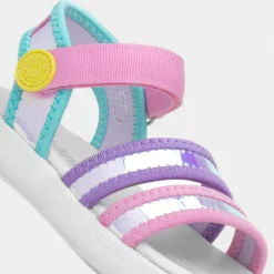 Holkham Girls Multi Easy Fasten Sandal*Walkright Hot
