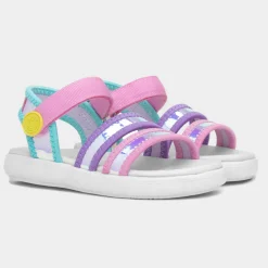 Holkham Girls Multi Easy Fasten Sandal*Walkright Hot
