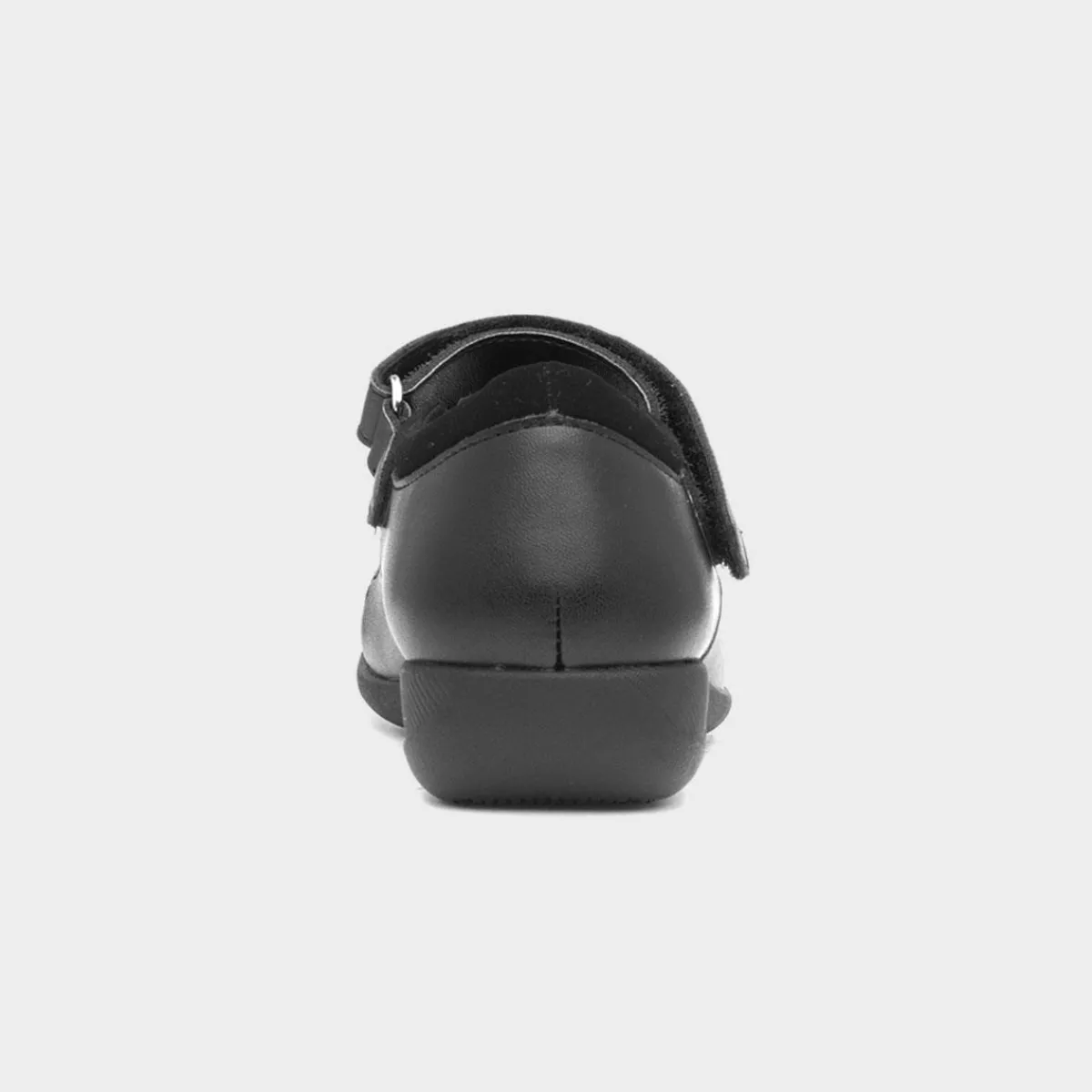 Ivette Girls Black Flower School Shoe*Walkright Online