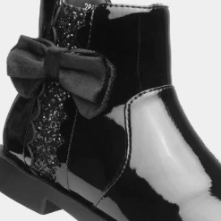 Lauren Girls Black Patent Ankle Boot*Walkright Fashion