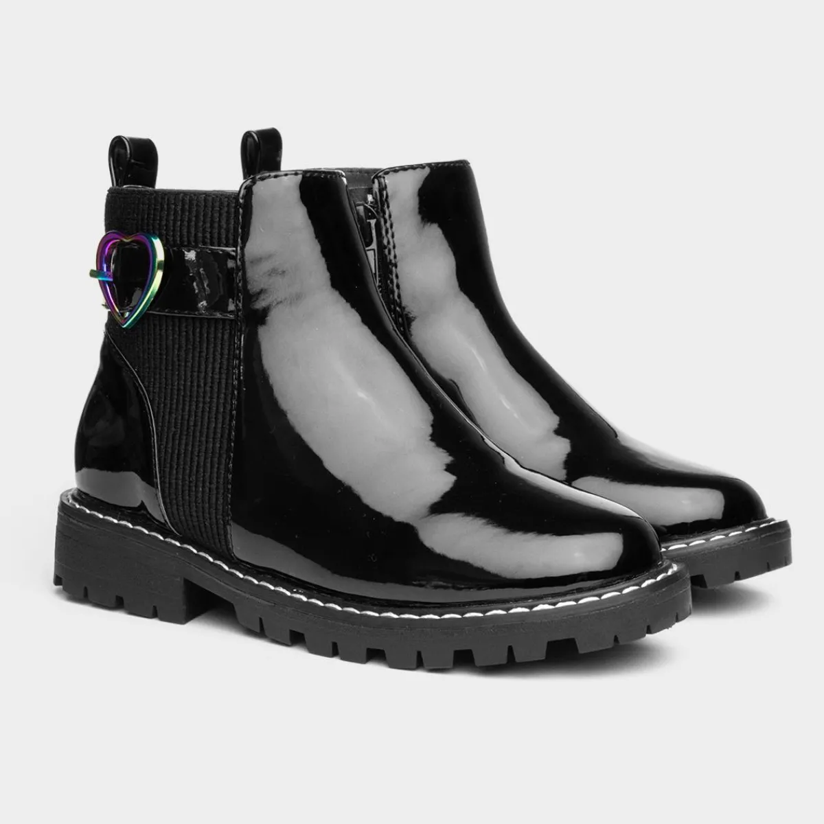 Liana Girls Patent Chelsea Boot*Walkright Fashion
