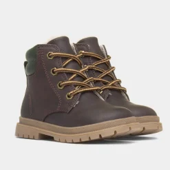 Logan Boys Lace Up Boot*Walkright Best