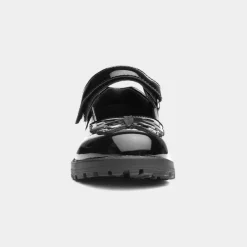 Lori Girls Patent School Shoe*Walkright Discount