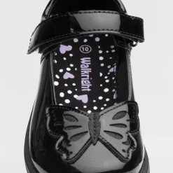 Lori Girls Patent School Shoe*Walkright Discount