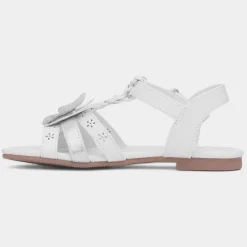 Lucia Girls White Butterfly Sandal*Walkright Online