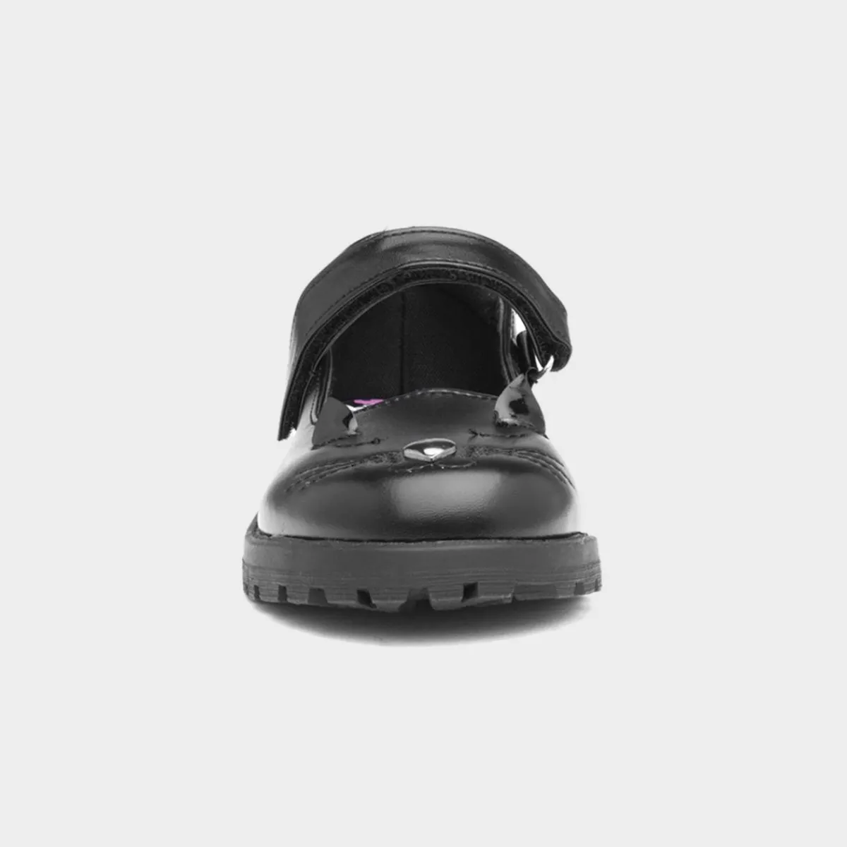 Lucy Girls Cat Face School Shoe*Walkright Fashion