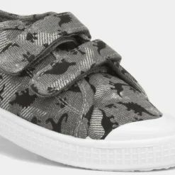 Lyle Boys Grey Dinosaur Canvas*Walkright Hot