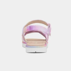 Ulrika Girls Multi Marble Flat Sandal*Walkright Online