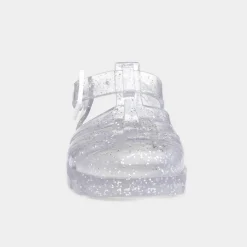 Weymouth Kids Clear Glitter Jelly Sandal*Walkright Hot