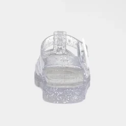 Weymouth Kids Clear Glitter Jelly Sandal*Walkright Hot