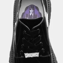 Girls Lace Up Patent Loafer*Wednesday New
