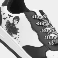 Kids Black & White Casual Shoe*Wednesday Outlet