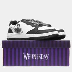 Kids Black & White Casual Shoe*Wednesday Outlet