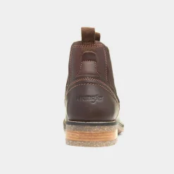 Hill Mens Brown Leather Chelsea Boot*Wrangler Best