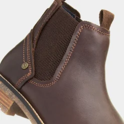 Hill Mens Brown Leather Chelsea Boot*Wrangler Best