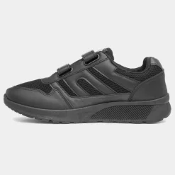 Aragon Mens Black Easy Fasten Trainer*XL Online