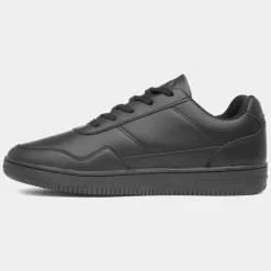 Awe Mens Black Lace Up Trainer*XL Fashion