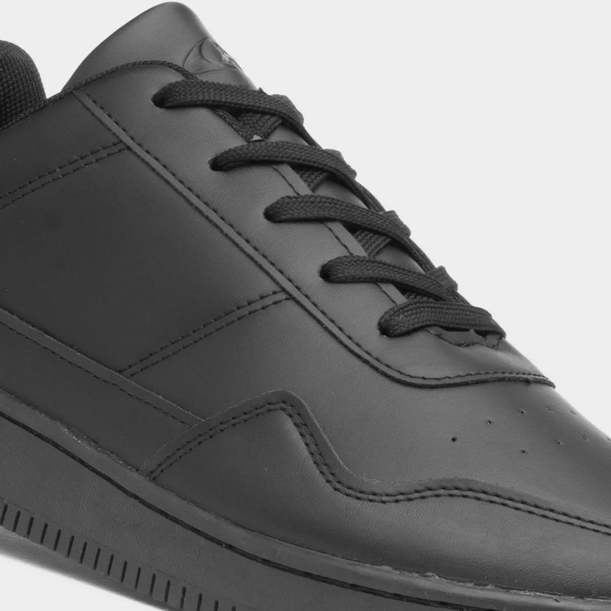 Awe Mens Black Lace Up Trainer*XL Fashion