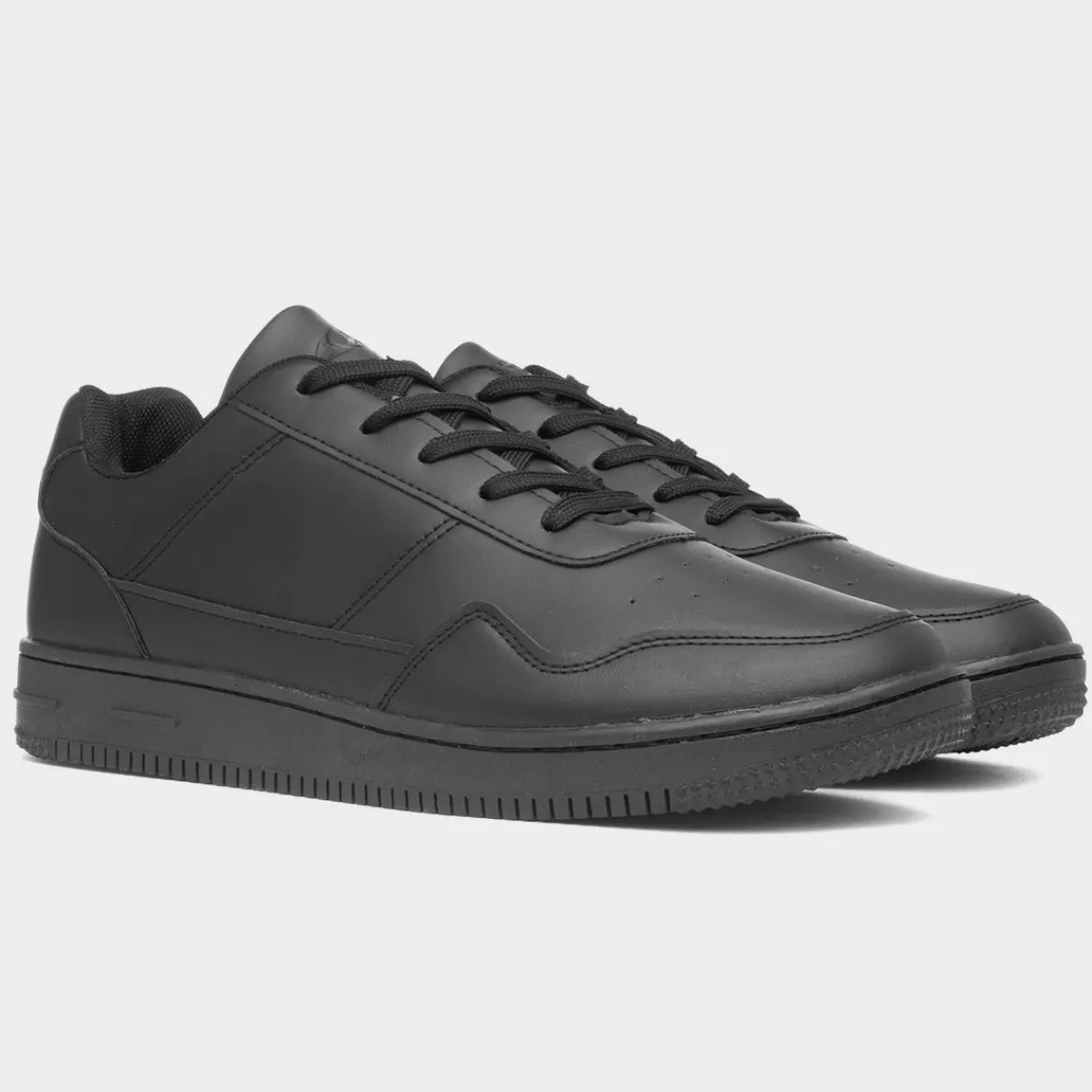 Awe Mens Black Lace Up Trainer*XL Fashion