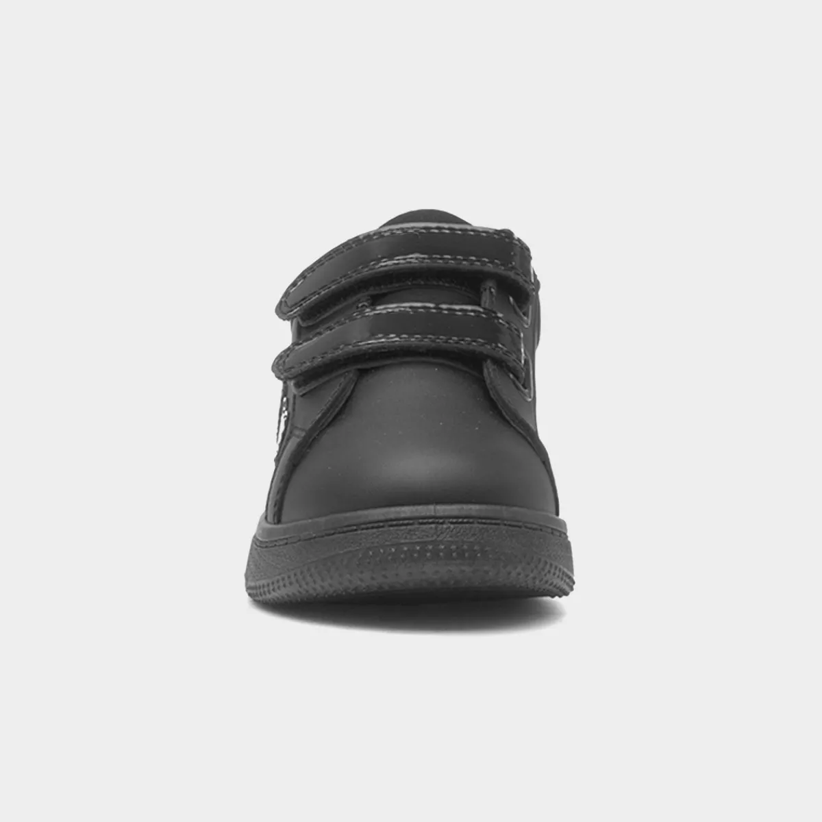 Baleraric Kids Black Easy Fasten Trainer*XL Fashion