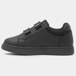 Baleraric Kids Black Easy Fasten Trainer*XL Fashion