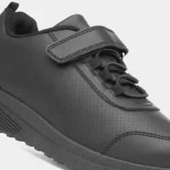 Carsington Kids Black Easy Fasten Trainer*XL Outlet