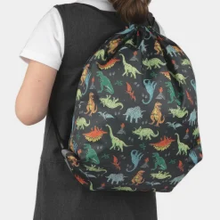 Dawley Dinosaur Print Plimsoll Bag*XL Discount