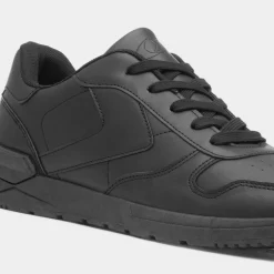 Dawlish Mens Black Lace Up Trainer*XL Clearance