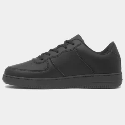 Eagley Womens Black Lace Up Trainer*XL Hot