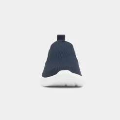 Elijah Mens Navy Slip On Canvas Shoe*XL Sale