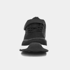 Exe Kids Black Easy Fasten Knitted Trainer*XL Sale