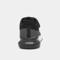 Exe Kids Black Easy Fasten Knitted Trainer*XL Sale