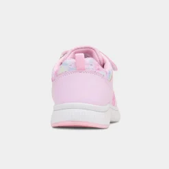 Fowey Kids Pink Easy Fasten Trainer*XL Clearance