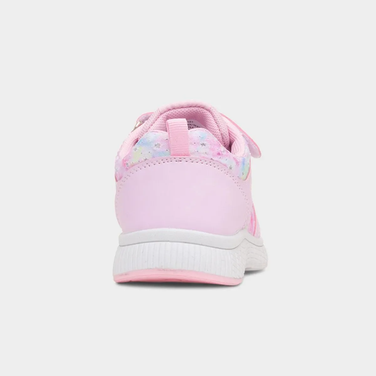 Fowey Kids Pink Easy Fasten Trainer*XL Clearance