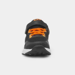 Gambia Kids & Orange Easy Fasten Trainer*XL Fashion