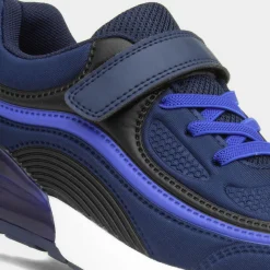 Kielder Kids Navy Easy Fasten Trainer*XL Fashion