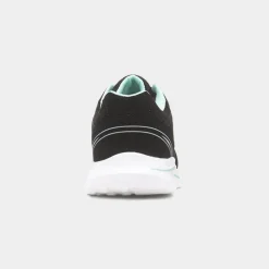Mawson Womens Black Lace Up Trainer*XL Online