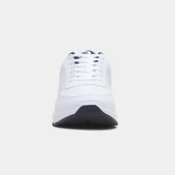 Persian Mens White Lace Up Trainer*XL Discount