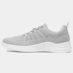 Ross Mens Knitted Lace Up Trainer*XL Sale