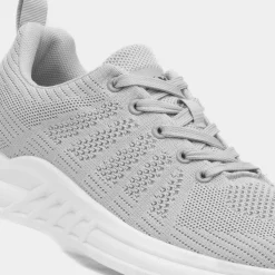 Ross Mens Knitted Lace Up Trainer*XL Sale