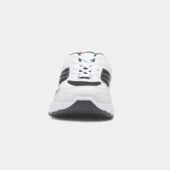 Seine Mens White Lace Up Trainer*XL New