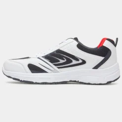 Seine Mens White Lace Up Trainer*XL New