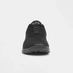 Severn Mens Black Mesh Lace Up Jogger Trainer*XL Online