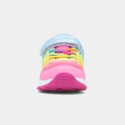 Tarn Kids Multi Rainbow Easy Fasten Trainer*XL Discount