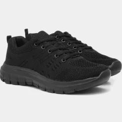 Thames Womens Lace Up Flat Trainer*XL Outlet