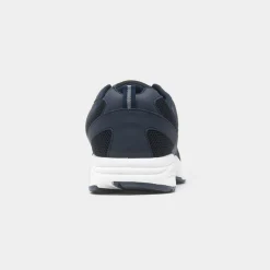 Walden Mens Navy Easy Fasten Trainer*XL Outlet