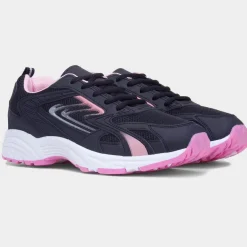 Weaver Womens Navy Lace Up Trainer*XL Outlet