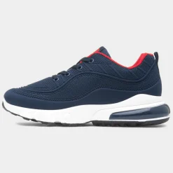 Windermere Kids Navy Lace Up Trainer*XL Hot