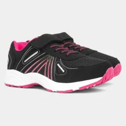Yukon Kids & Pink Easy Fasten Trainer*XL Fashion